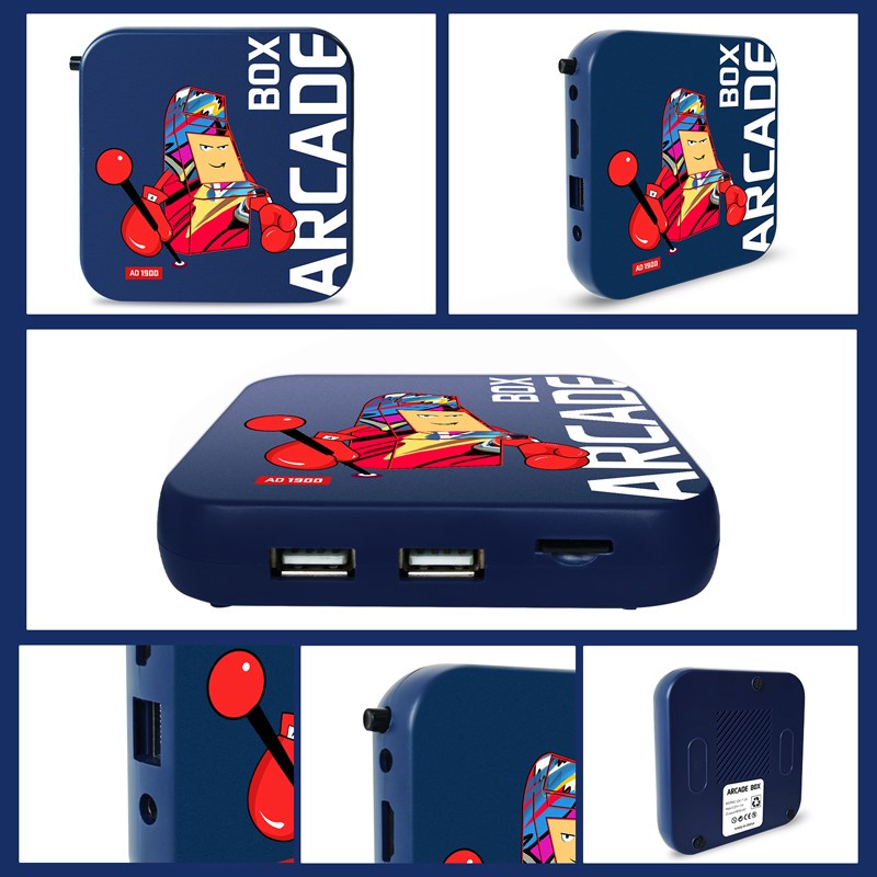 ARCADE Retro TV Game Console with 50,000 Games Support